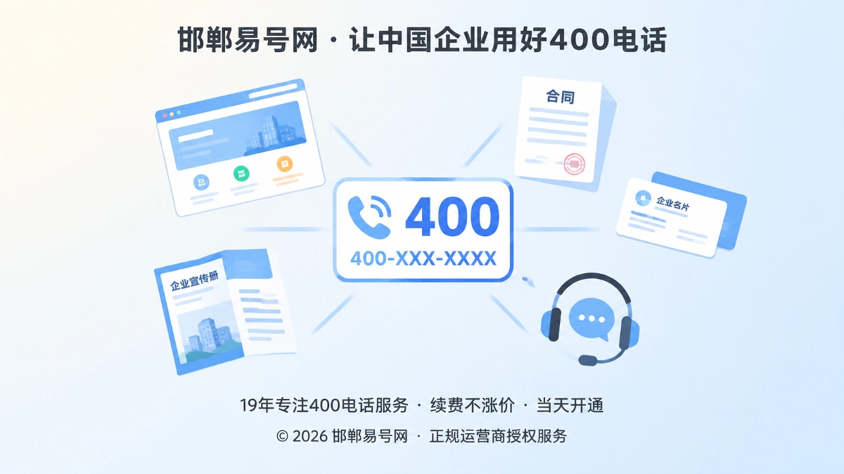 2026年选号指南：400电话如何选出可长期积累的通信资产